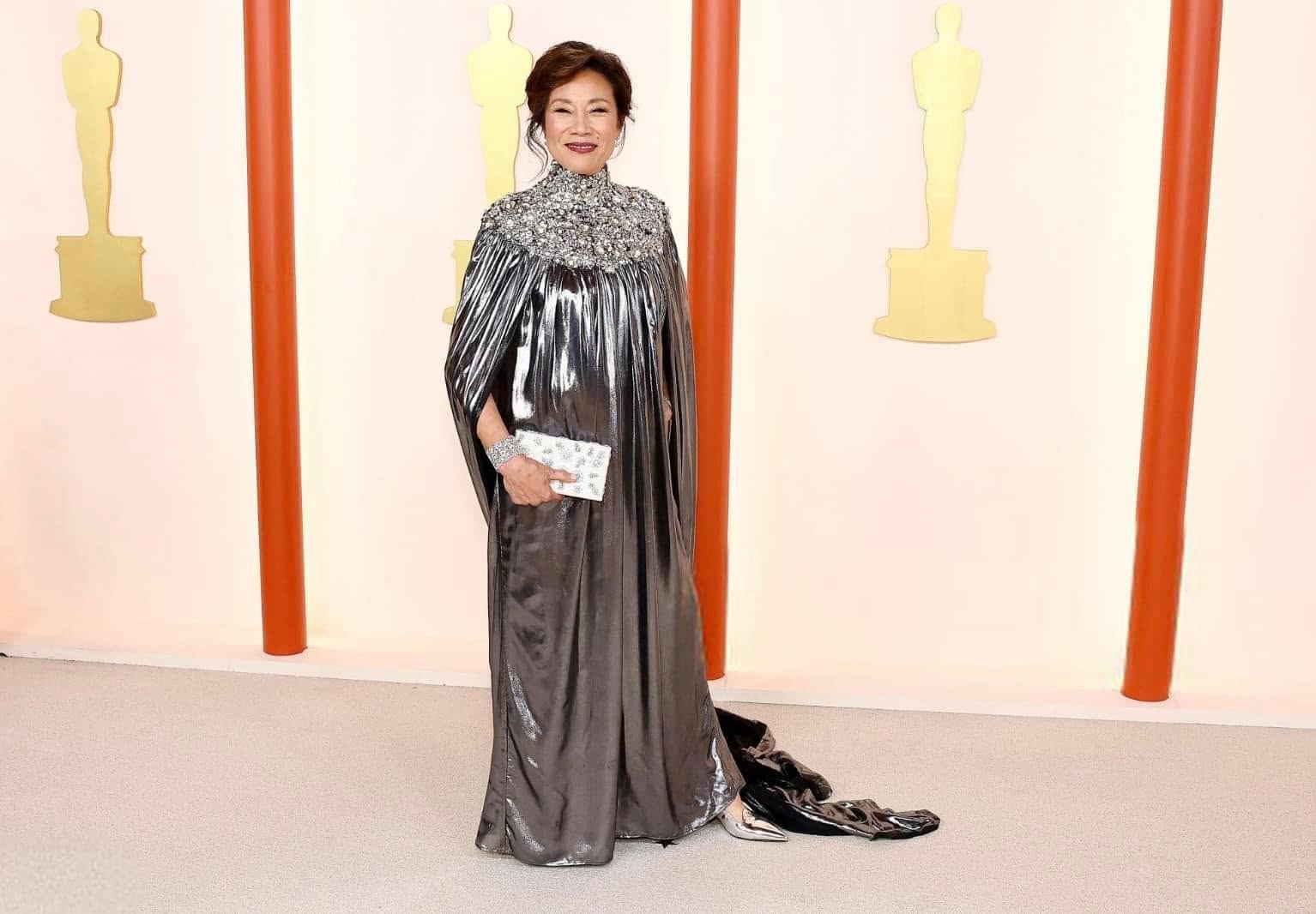 THE OSCARS RED CARPET - LE THANH HOA SHINES ALONGSIDE JANET YANG AND SUPERMODEL EUGENIA KUZMINA