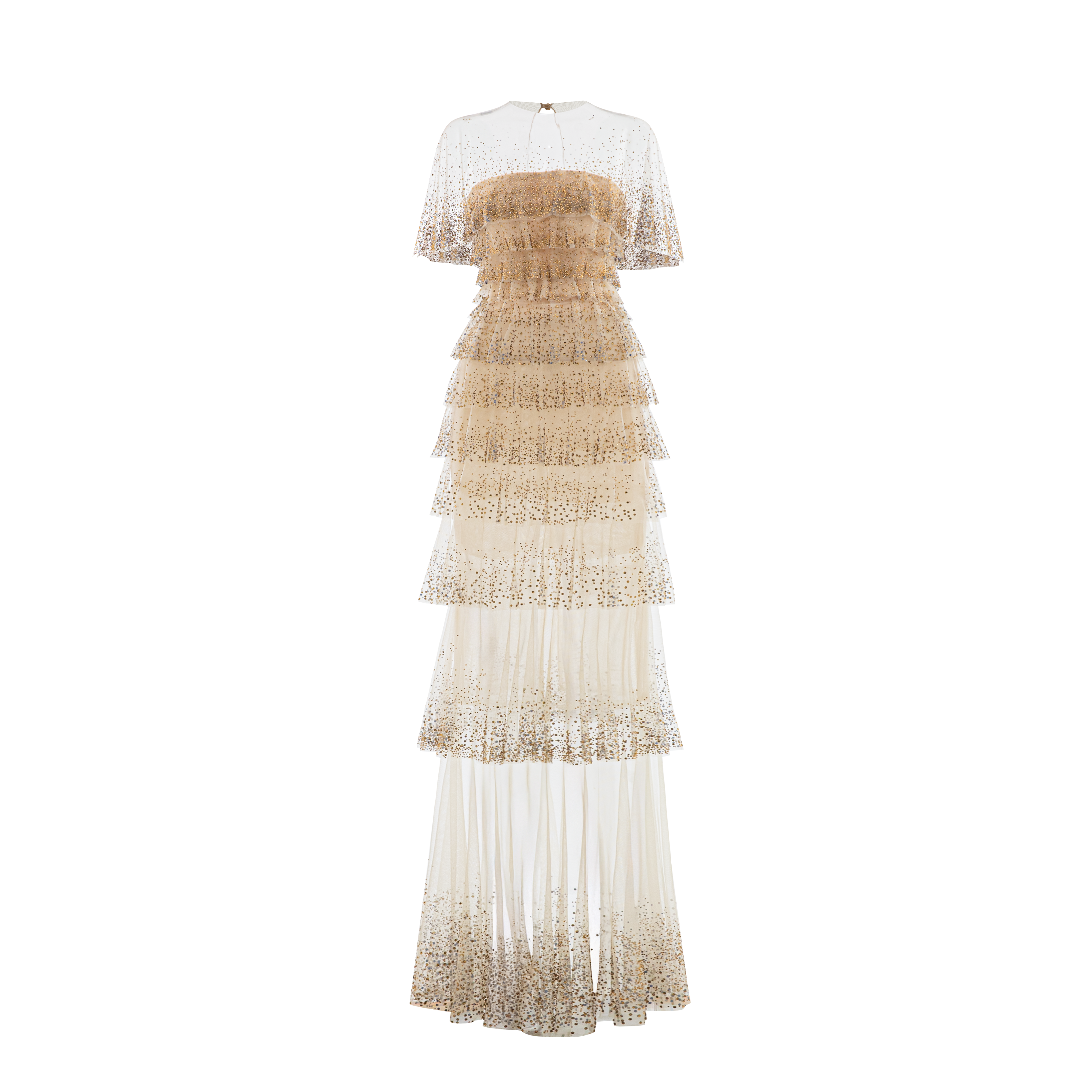 Amelia Layered Tulle Gown