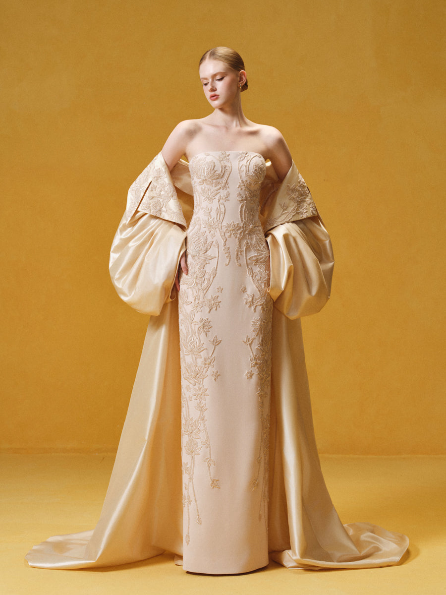Autumn Floral Gown