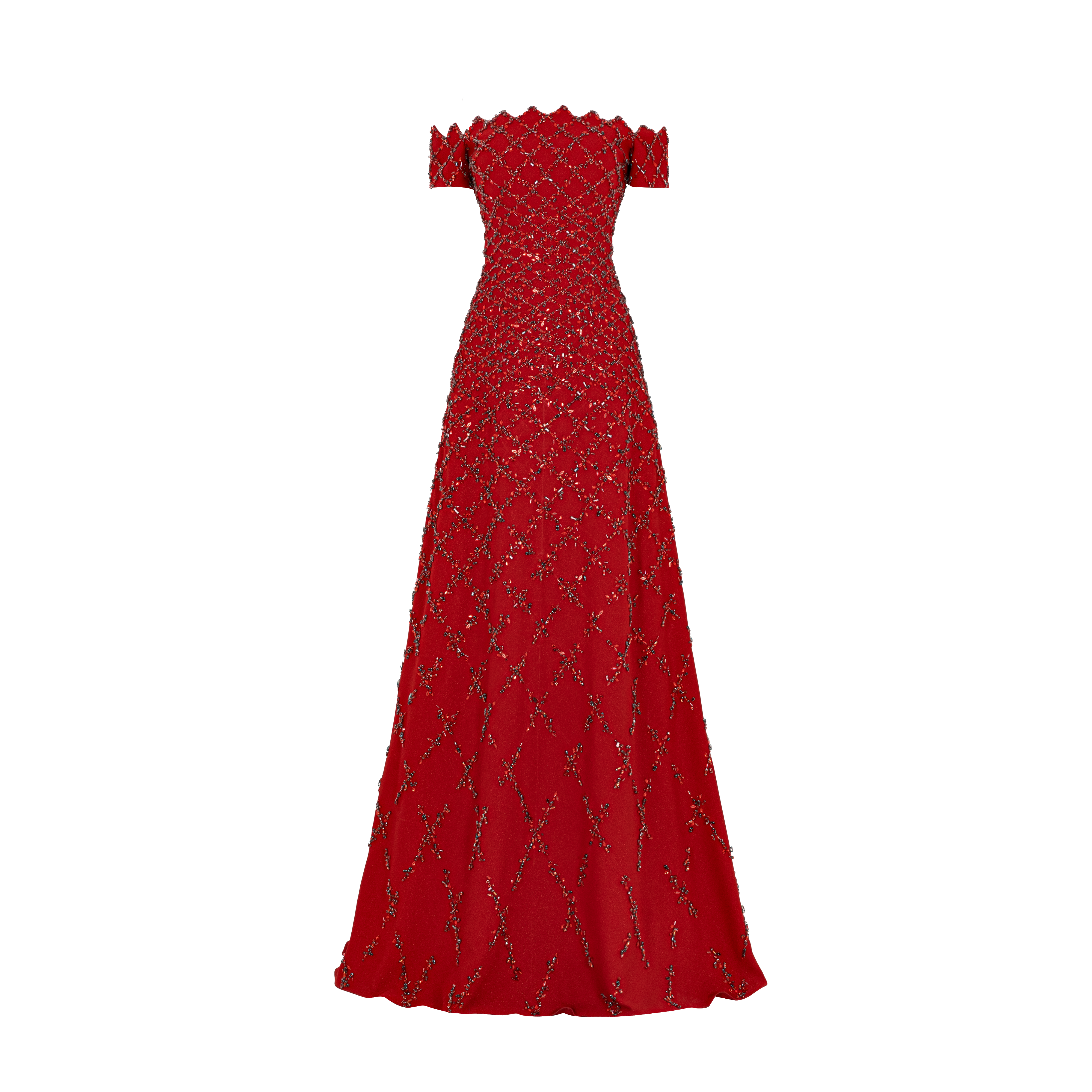 Scarlet Diamond Gown