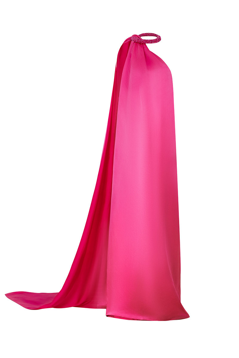Luminous Halter Gown