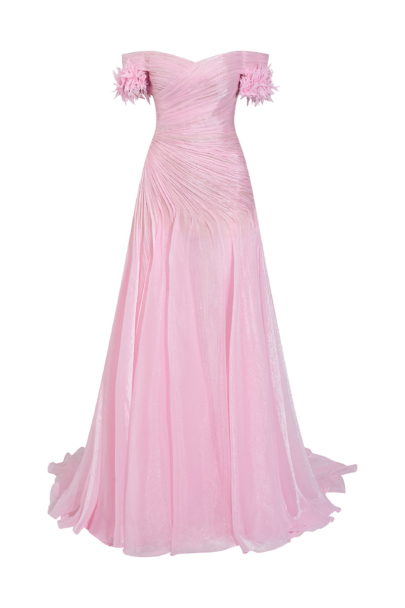 Pink Efflorescence Gown