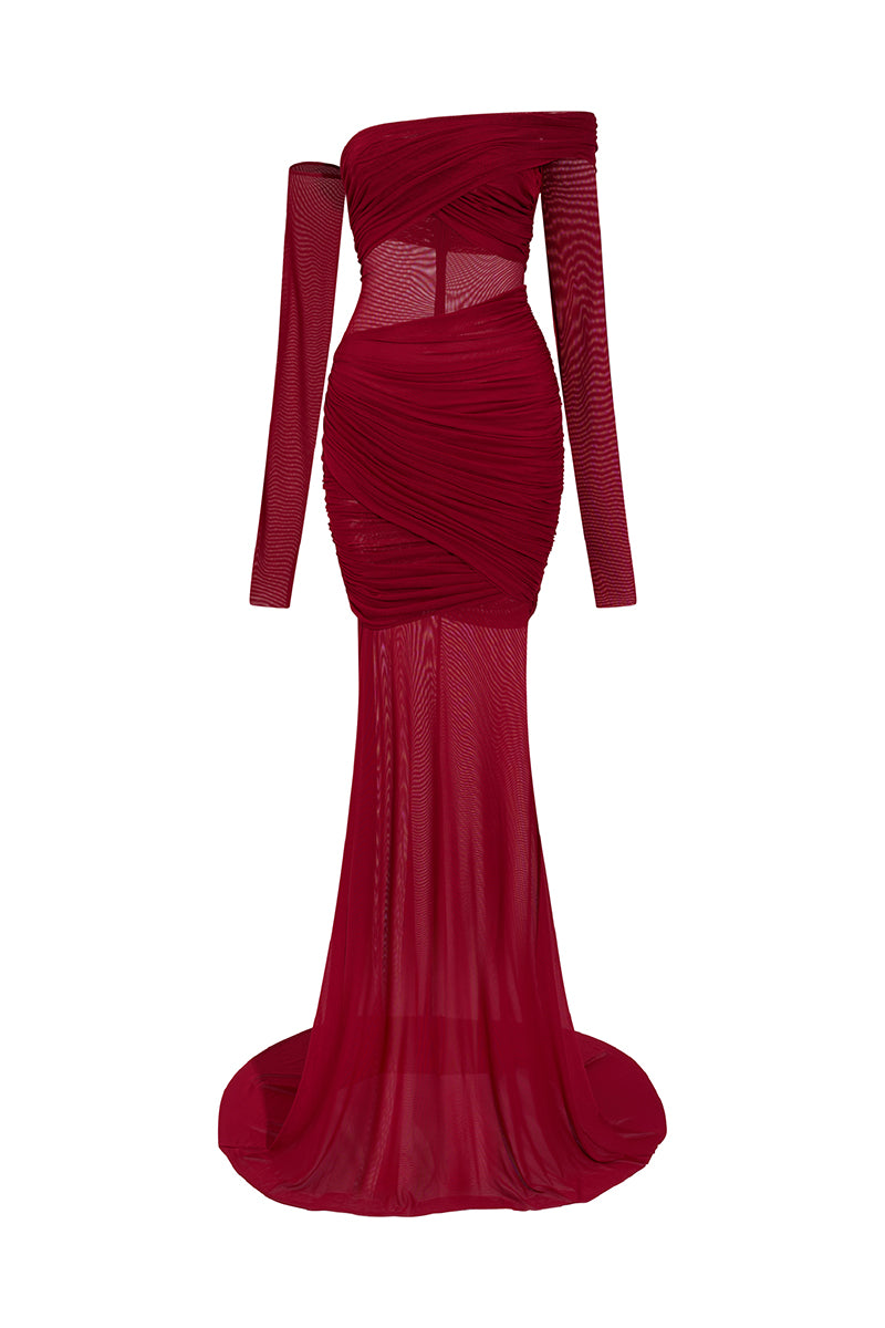 Crimson Aphrodite Gown