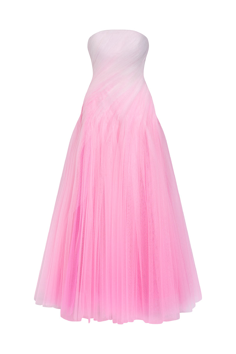 Ombré Sorbet Midi dress