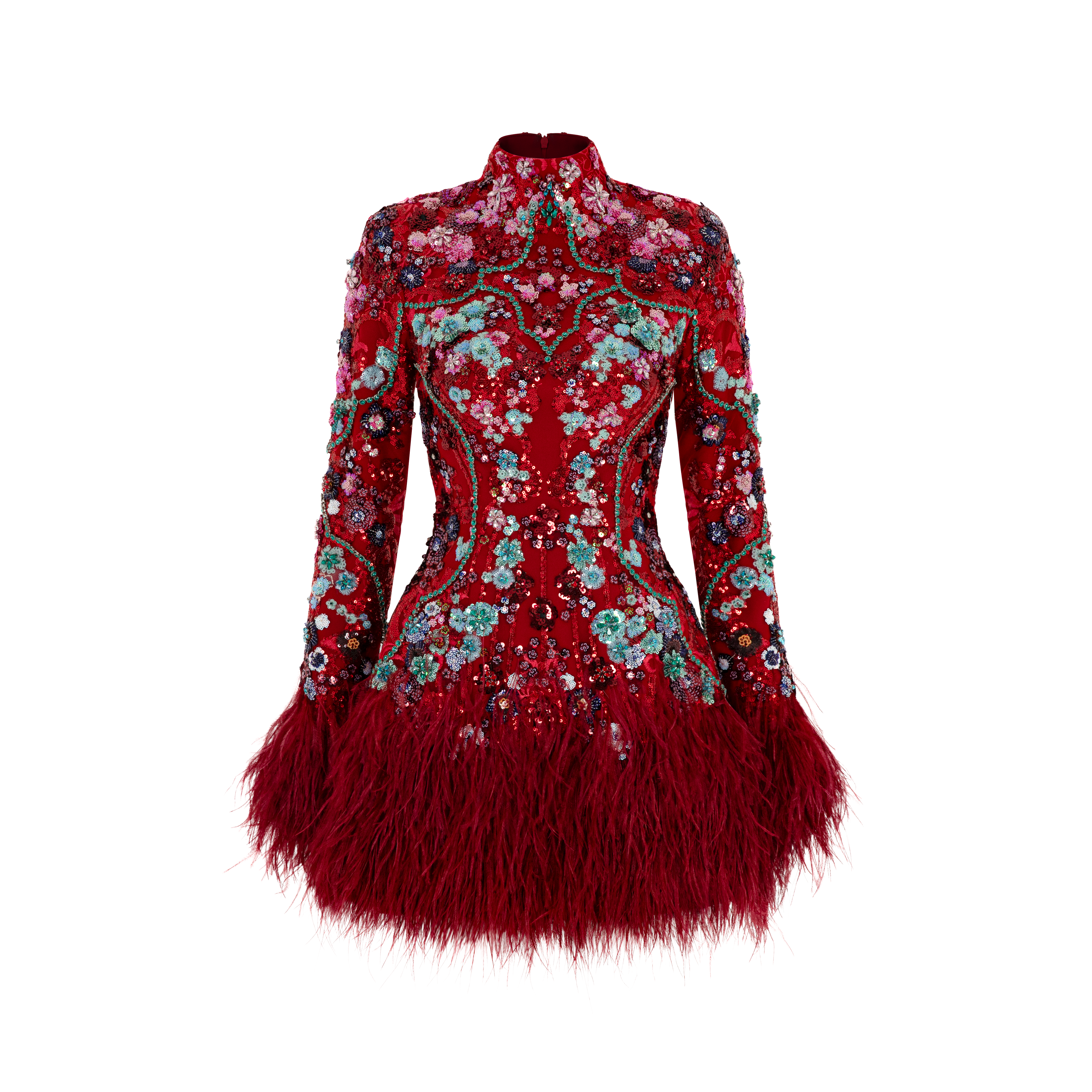 Ruby Blossom Dress