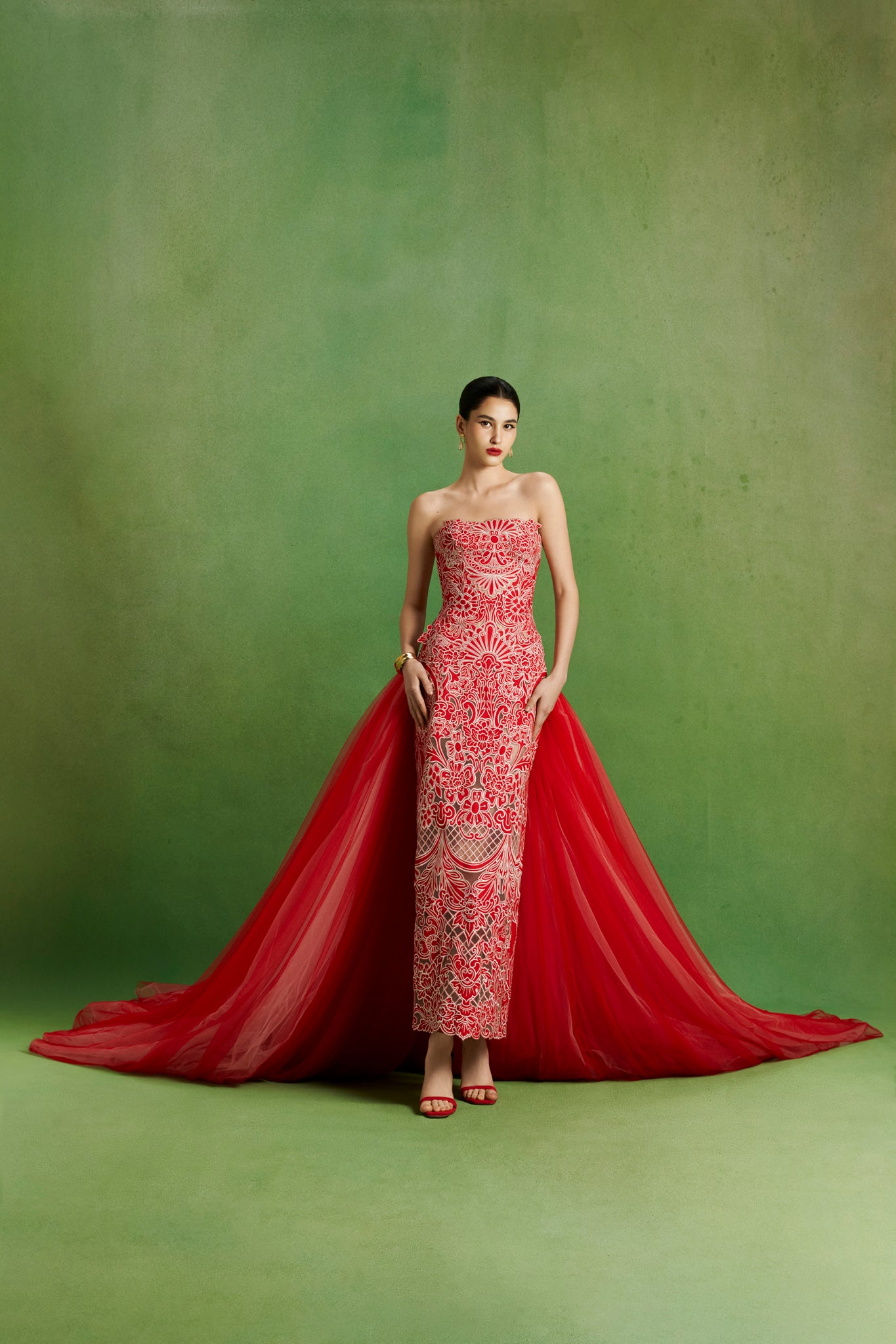 Imperial Peony Gown